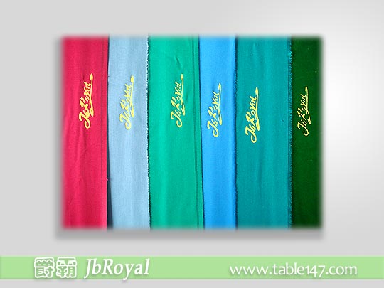 爵霸球臺布 - 美式競賽布 (各種現(xiàn)代個性色系)